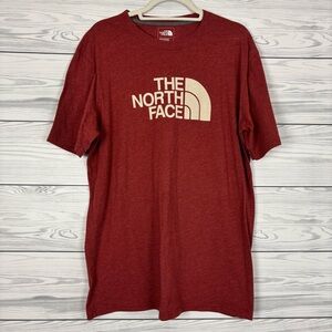 The North Face Men’s Red Standard Fit Short Sleeve Shirt Size Large